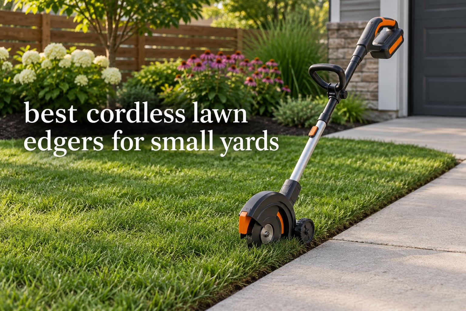best cordless lawn edgers for small yards