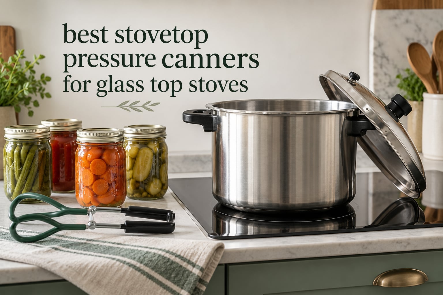 best stovetop pressure canners for glass top stoves