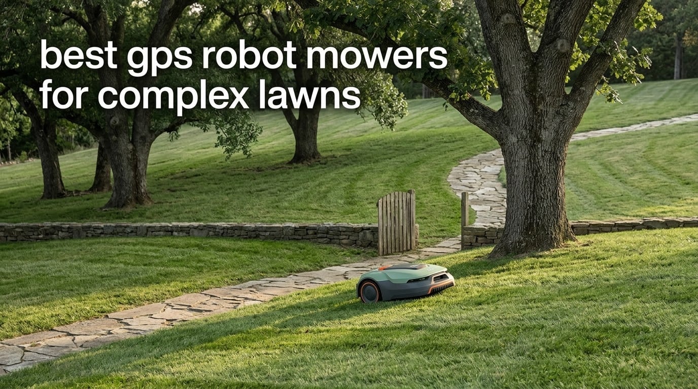 best gps robot mowers for complex lawns