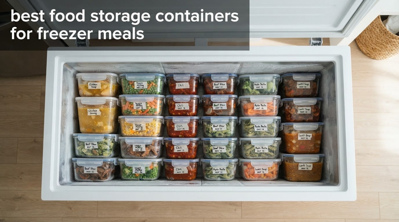 best food storage containers for freezer meals
