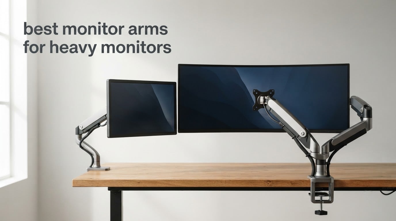 best monitor arms for heavy monitors