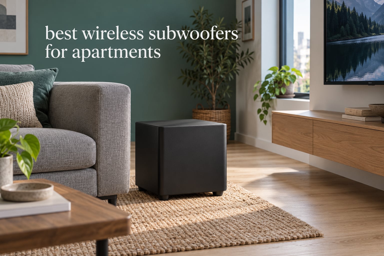 best wireless subwoofers for apartments