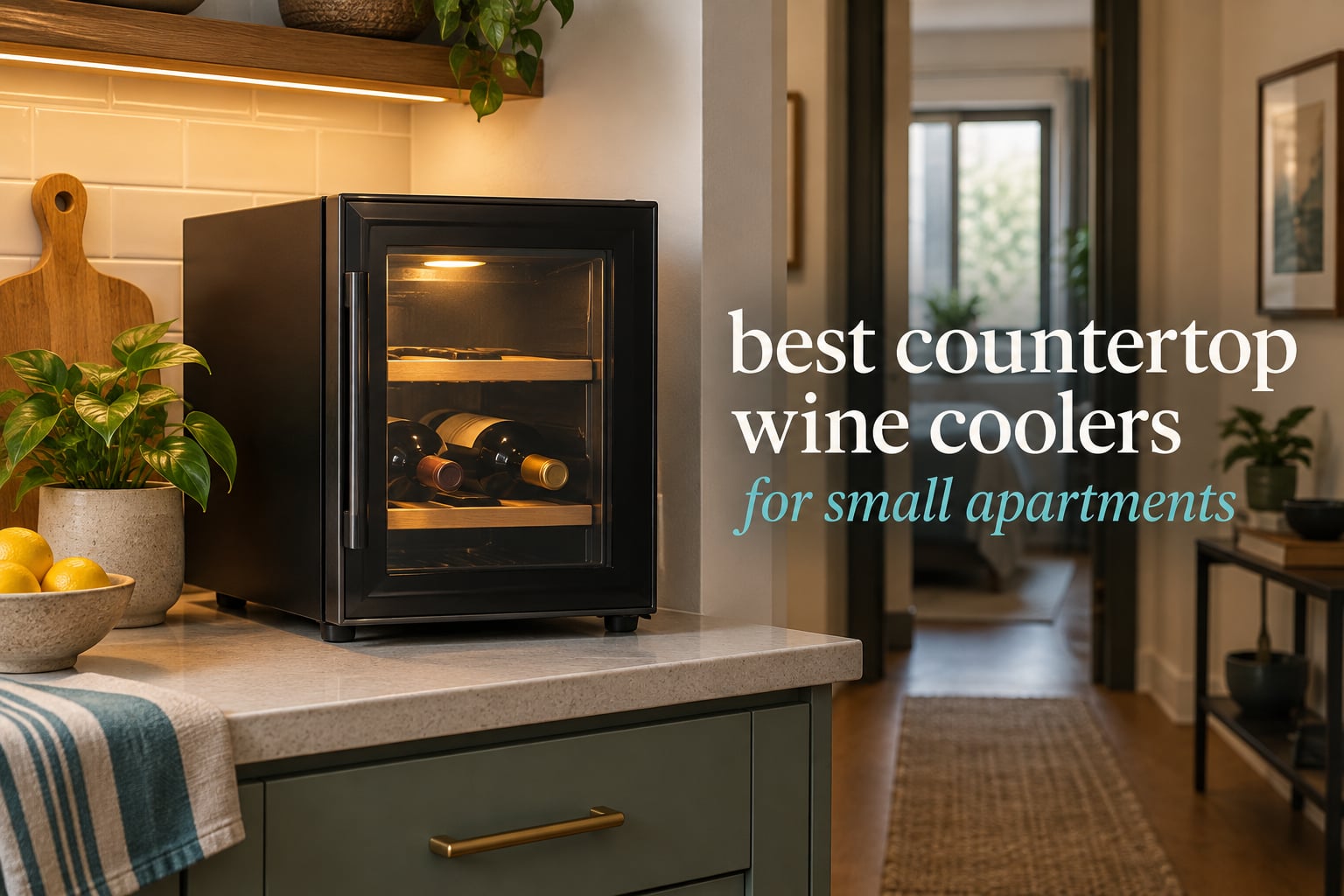 best countertop wine coolers for small apartments