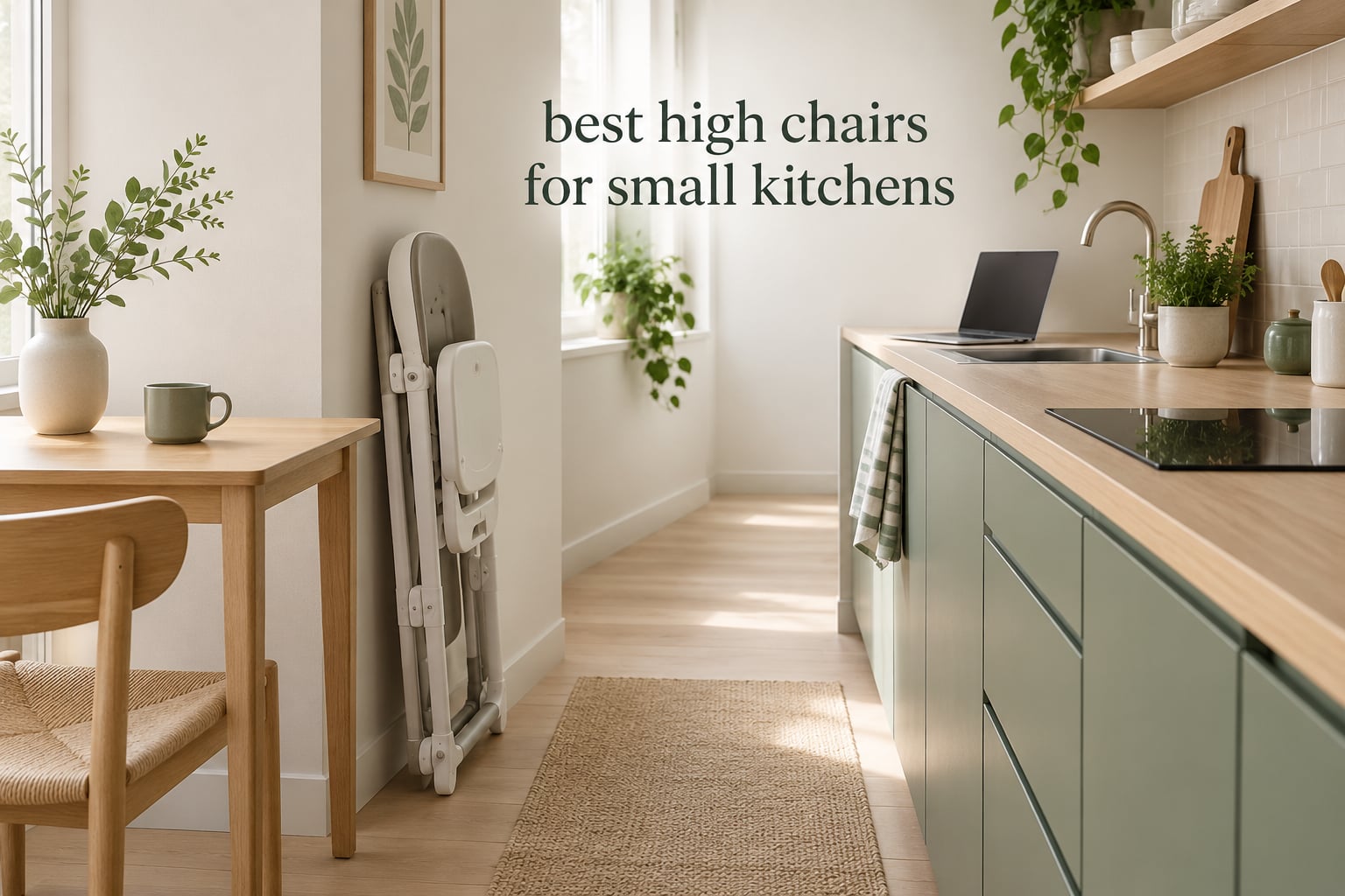 best high chairs for small kitchens