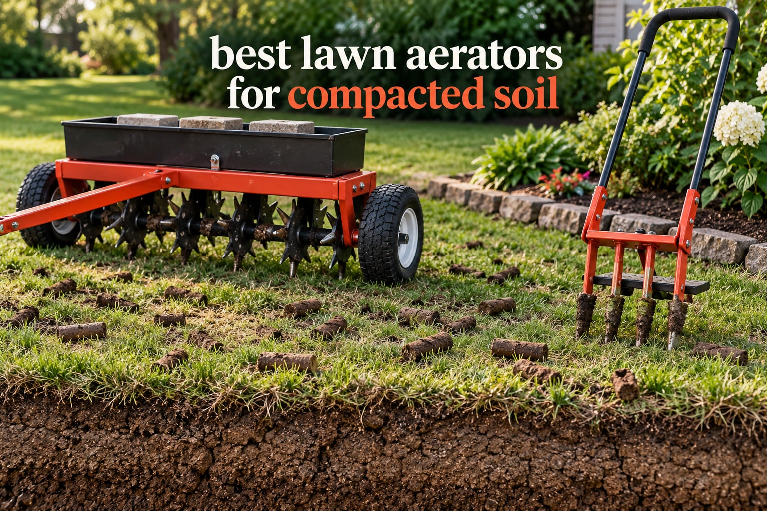 best lawn aerators for compacted soil