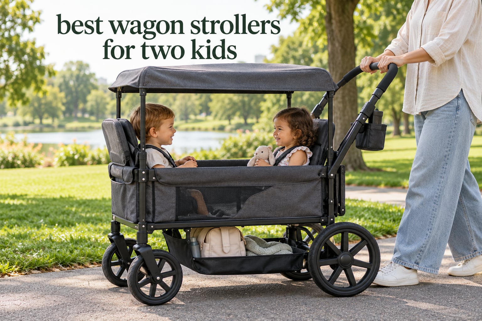 best wagon strollers for two kids