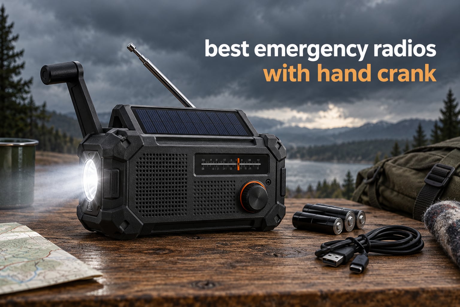 best emergency radios with hand crank