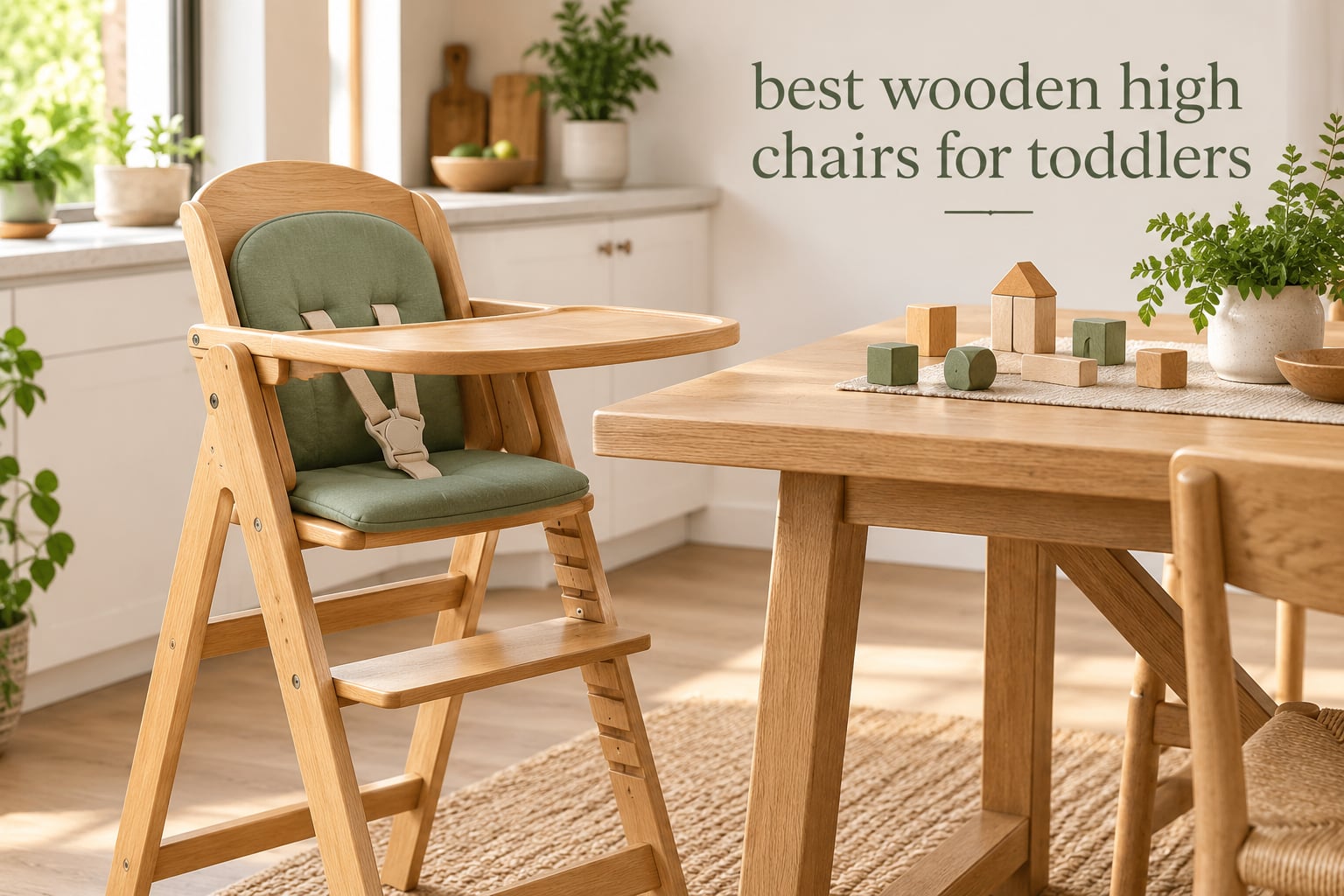best wooden high chairs for toddlers