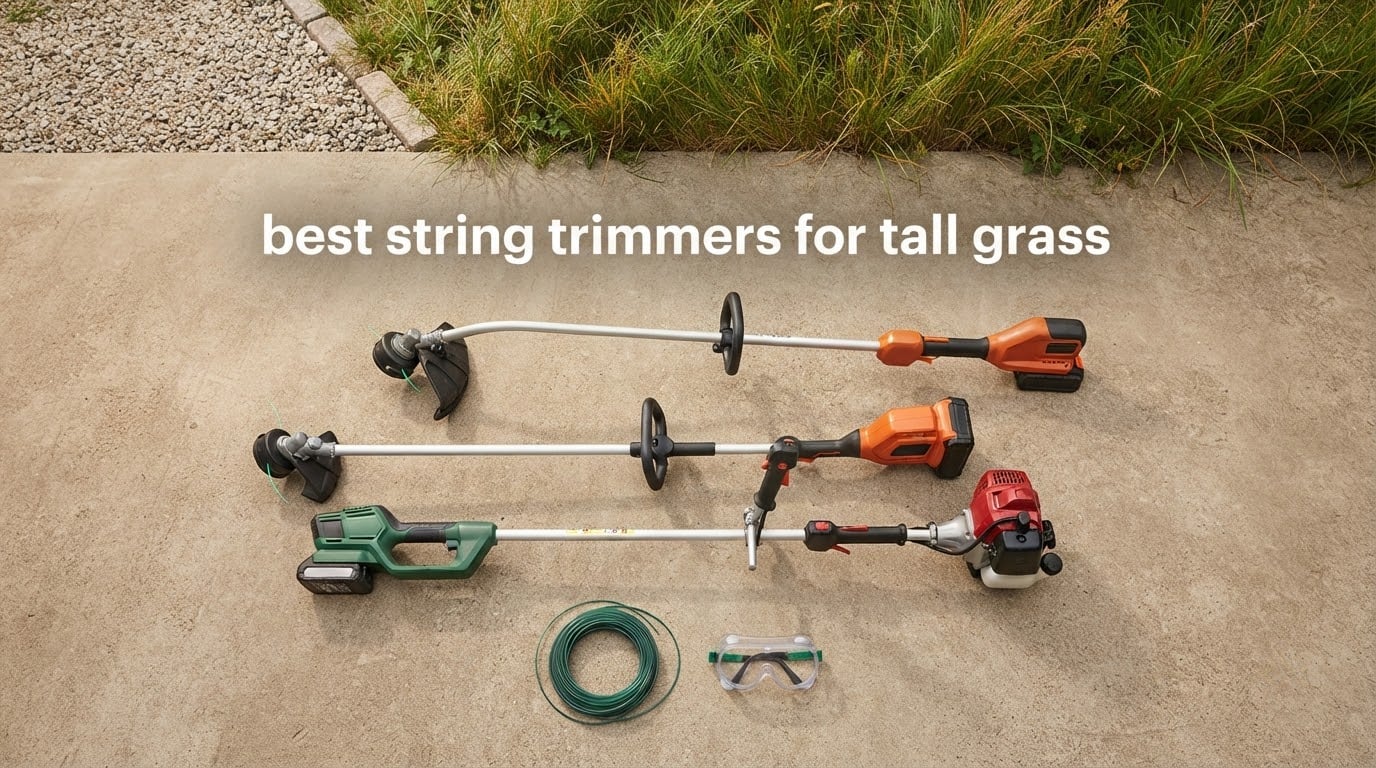 best string trimmers for tall grass