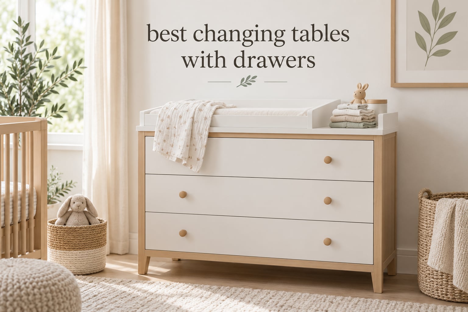 best changing tables with drawers