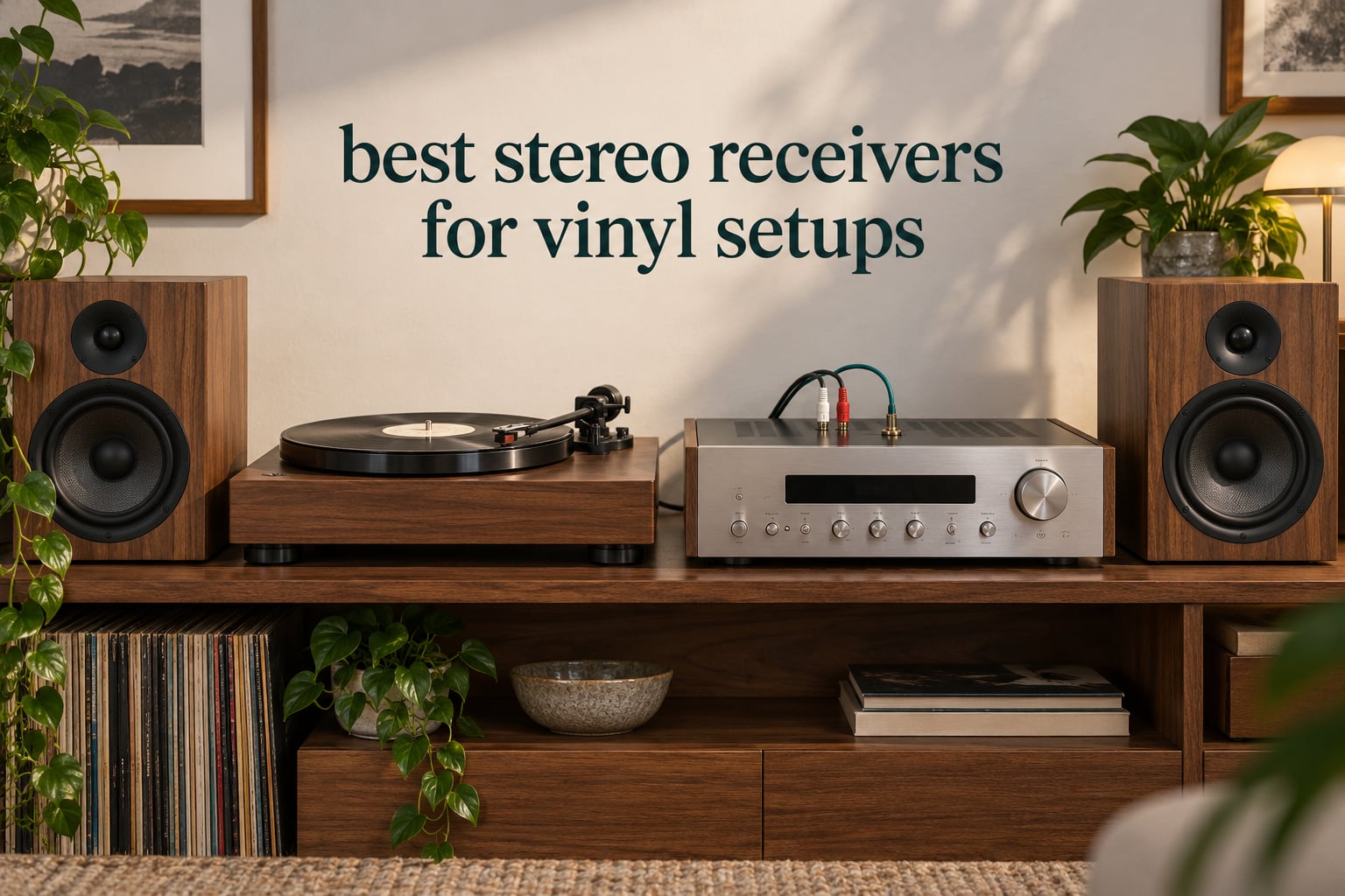 best stereo receivers for vinyl setups