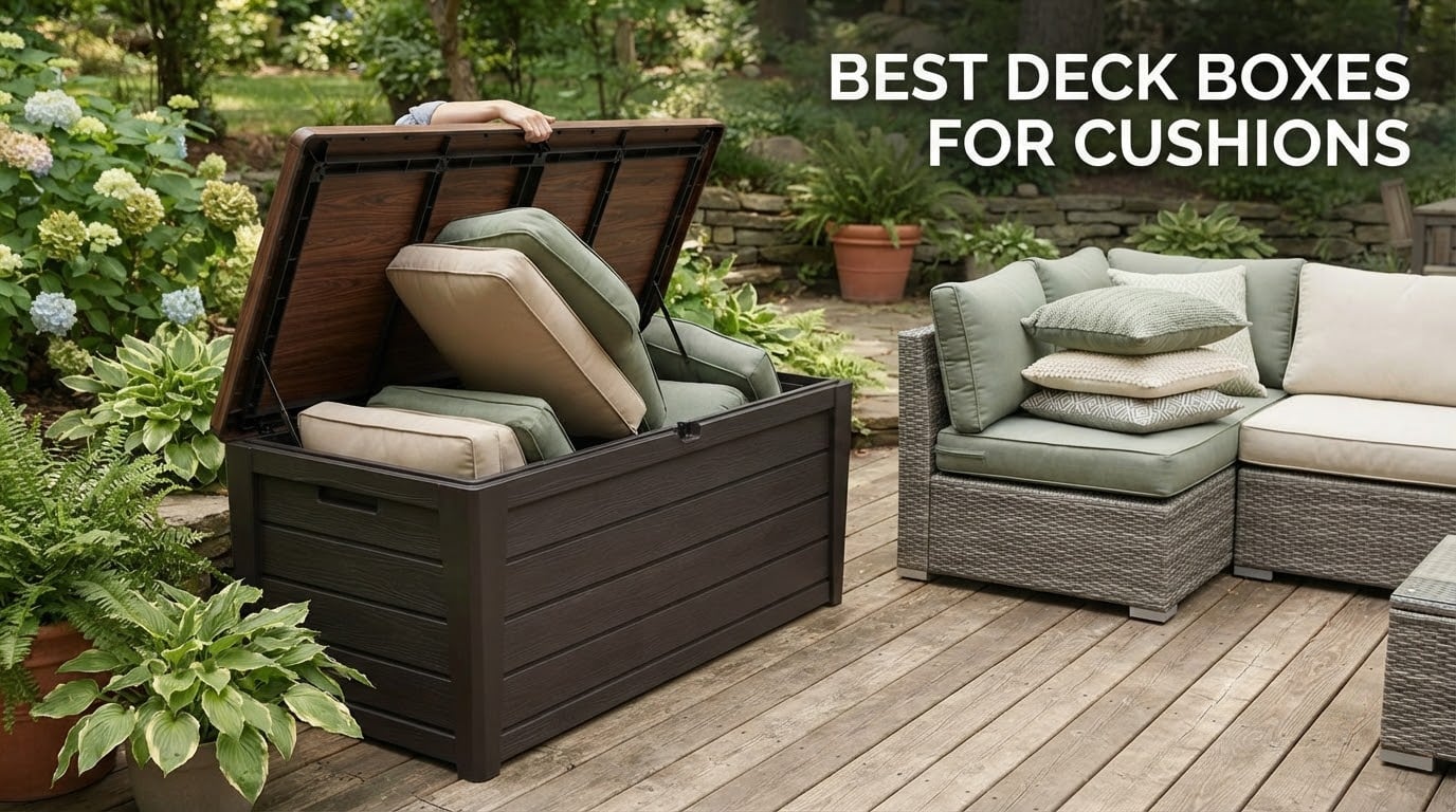 best deck boxes for cushions